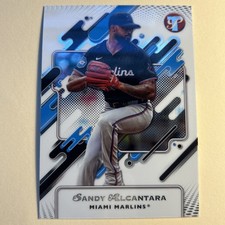 2025 Topps Pristine Sandy Alcantara #183 Miami Marlins