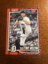2026 Topps Series 1 Troy Melton Team Logo Border Tigers Rookie SP