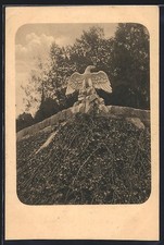 Old postcard Selens, swimming pool, built by a medical company in the war year 1915