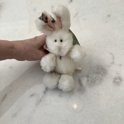 Russ Minky White Bunny Small Plush Stuffed Animal 6-14 in for Ages 3 Years & Up