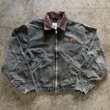 Carhartt J130 Mos Unlined Detroit Jacket size large workwear streetwear