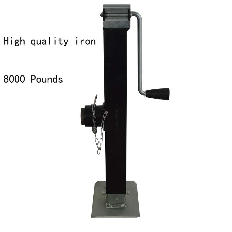 TECHTONGDA Band New High Quality Iron Cargo Trailer Jack 8000 Pounds Portable