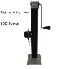 TECHTONGDA Band New High Quality Iron Cargo Trailer Jack 8000 Pounds Portable