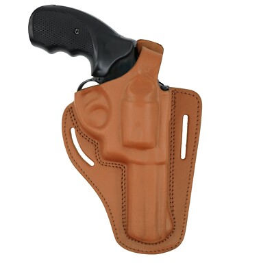 Koltster Pancake Leather Holster Thumb break For 357 Magnum S&W 686 4'' Handmade!