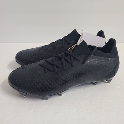 Adidas Predator Accuracy.1 Low FG Soccer Cleats GW4575 Size 6.5 Black
