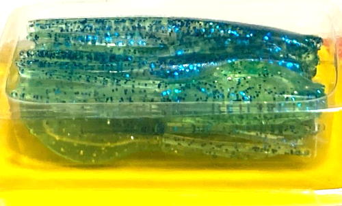 2 PACKS Johnson Crappie Buster 2" Shad Tube Chart Blue Glitter 8ct CBSTB2-PBSC - Picture 9 of 21