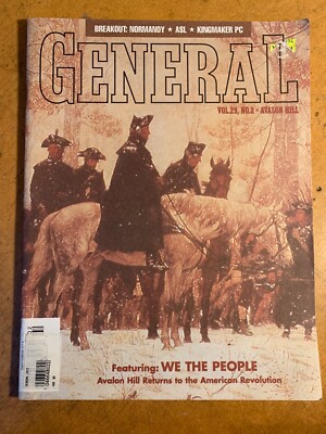 The Avalon Hill General Magazine E Vol.29 No.2 We the People, Acquire, Kingmaker