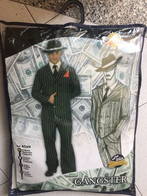 B Vestito Di Carnevale Gangster Mafioso Guappo Camorrista | eBay