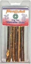 Meowijuana Organic Catnip King Size Silverines Sticks 6 Pk Cat Toy America Grow