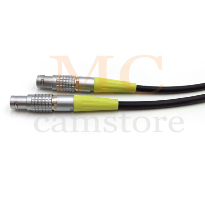 Preston Digital MicroForce 14 pin to 7pin DM5 Lens Motor ARRI 24V Power Y Cable