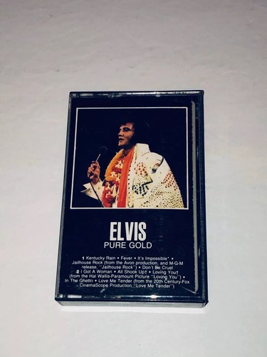 Elvis Presley Pure Gold Rock Music Cassette 1P33 - Picture 3 of 6
