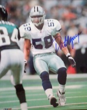 Aggies & Cowboys NFL great Dat Nguyen signed 8x10 with SCofH Certificate