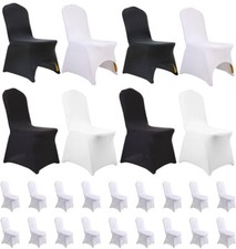 Universal Spandex Chair Covers Stretch Slipcovers Wedding Party Dining Kithen 