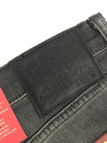 Levis Men's 511 Slim Jeans What Ever You Like - Grey Zip Fasten New* F1 - Picture 12 of 20
