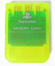 Sony Playstation 1 PS1 Official Memory Card SCPH-1020 Pick Your Color