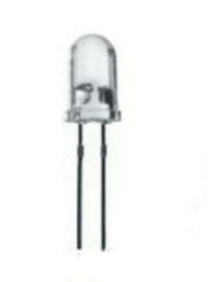 Leuchtdiode /LED, 5mm blau,gelb,rot,grün,weiß, Glasklar, 10 Stück