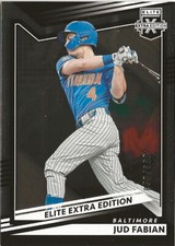 2022 Panini Elite Extra Jud Fabian RC Rookie 580/999 Baltimore Orioles