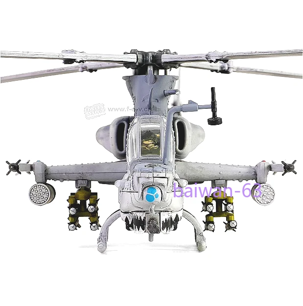 Built Finished Forces of Valor FOV USMC Bell AH-1Z 'Viper' Helicopter Model 1/72 - Image 2 of 4