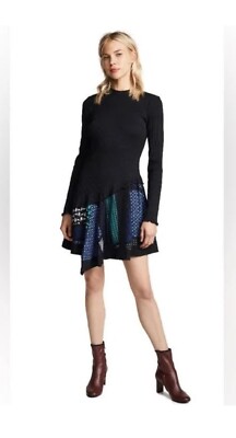 derek lam knit dress Fringe Knit Dress