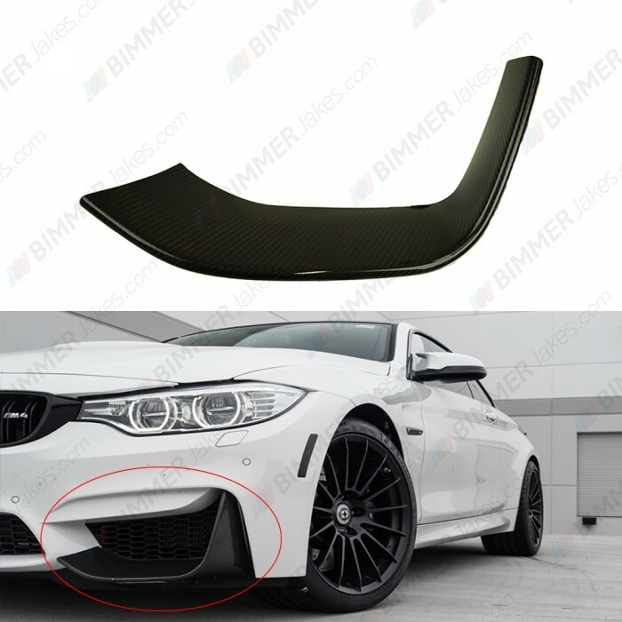 NEW OEM M Carbon Fiber Front Splitters L+R for BMW M3 F80 / M4 F82  