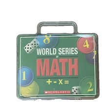 Scholastic World Series Of Math Kit With Carrying Case