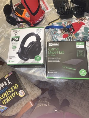The 8 Tb Hard Drive For Xbox/ Turtle Beach Stealth 700 Gen 2 Max For Xbox.