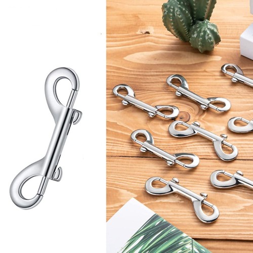 Stainless Steel Double Ended Hook Ended Hook Eye Bolt Snap Hook Diving Hook - Picture 5 of 16
