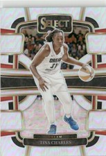 2023-24 Panini Select WNBA Silver Prizm Tina Charles Atlanta Dream #83 Parallel