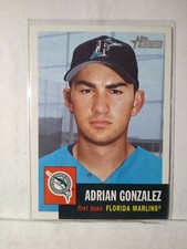 2002 Topps Heritage #184 Adrian Gonzalez Marlins MINT F2227
