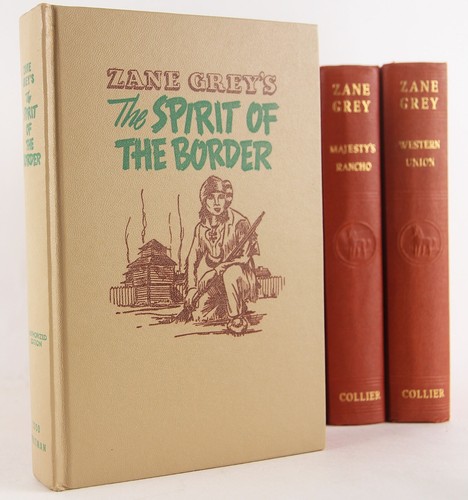 Five Zane Grey Hardcover Novels: Twin Sombreros, Western Union, Majesty's Rancho - Imagen 15 de 19