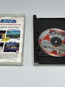Worldwide Soccer (Sega Saturn, 1995) CIB Complete w/ Manual & Reg Card Tested