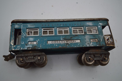 Lionel Lines O Gauge 611 Observation Car Train