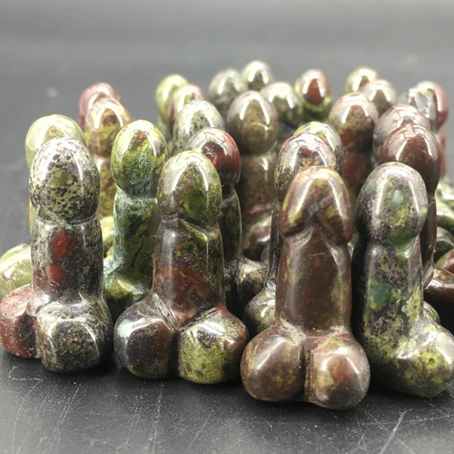 Wholesale Natural mix mini Penis Carved quartz Crystal Massager Wand Healing - Picture 187 of 296