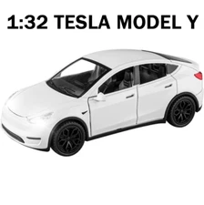 1:32 Scale Tesla Model Y Alloy Car Model Diecast Toy Vehicles for Kids Gifts