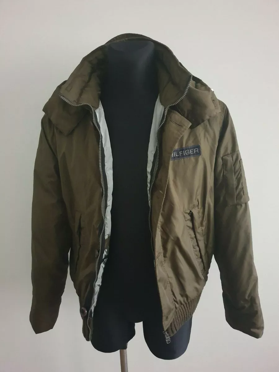 Tommy down hooded clearance bomber