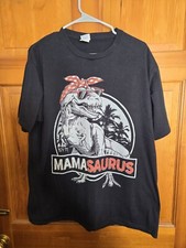 Mamasaurus T rex Dinosaur Funny Mama Saurus Mother's Family T-Shirt XL