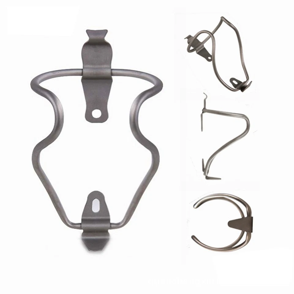 Promend 26g Titanium Alloy Bicycle Water Bottle Cage MTB Road Bike Bottle Holder - Image 2 of 4