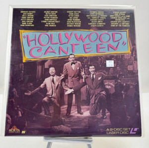 VTG Hollywood Canteen Laser Disc Movie with Robert Hutton and Joan Leslie DS69