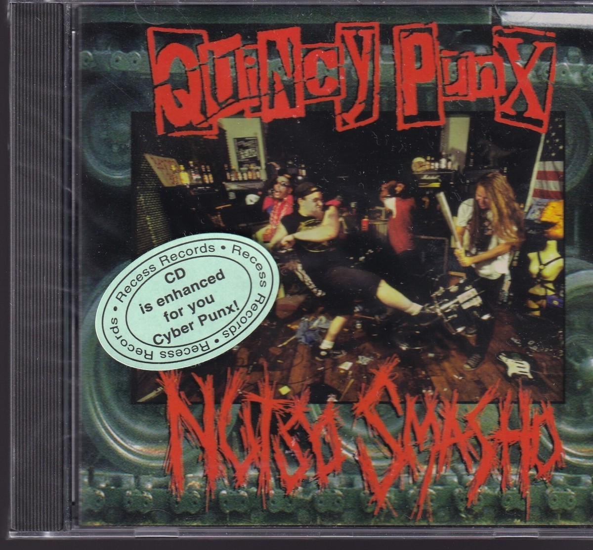 Quincy Punx Nutso Smasho CD Sealed Recess Records Very Rare