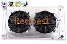 For 68-87 74 Chevy Chevelle Impala 71-90 Caprice 4 Rows Alu Radiatorshroudfan For 68-87 74 Chevy Chevelle Impala 71-90 Caprice 4 Rows Alu Radiatorshroudfan