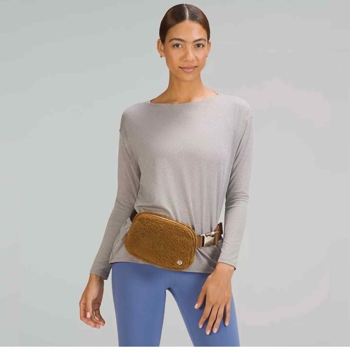 lululemon fleece bag Amazon.com | Athletica Everywhere Belt (Black) Lululemon Everywhere FLEECE Belt Bag