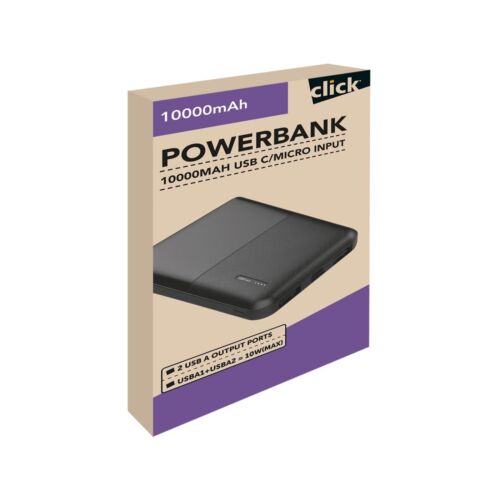 Click 10000mAh Power Bank - Picture 2 of 3