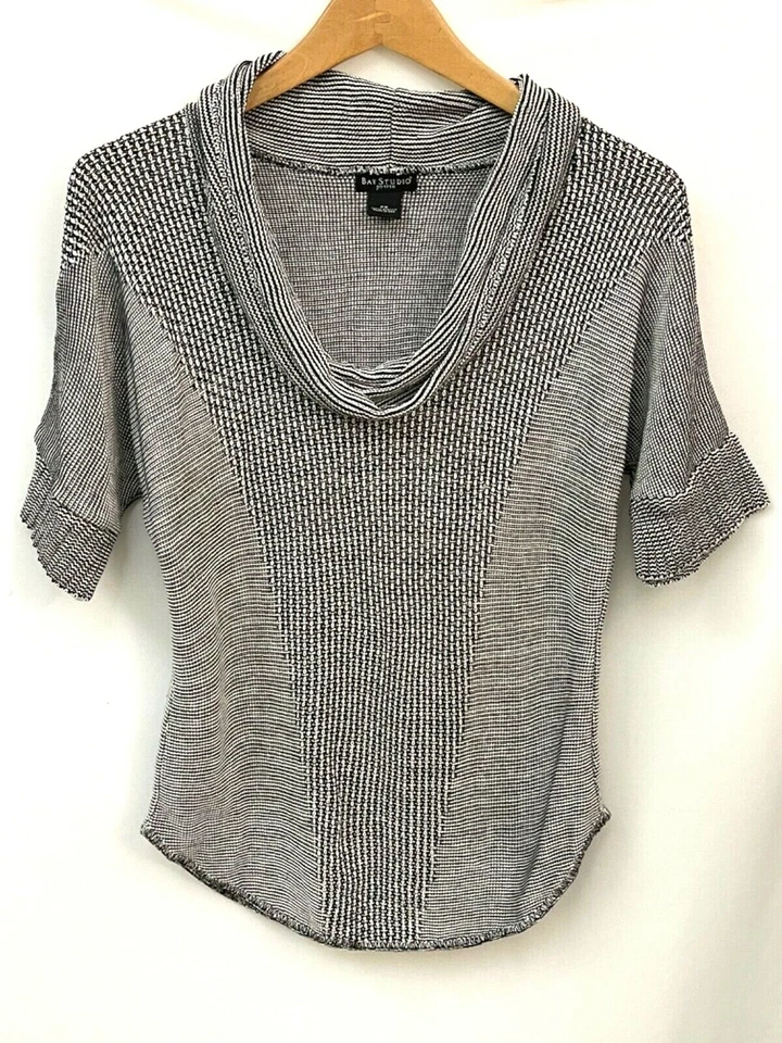 Top suéter negro Bay Studio para mujer talla PS Foto 4 de 4