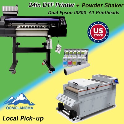 Pickup 24in DTF Complete Bundle Powder Shaker DTF Printer Free Consumbles