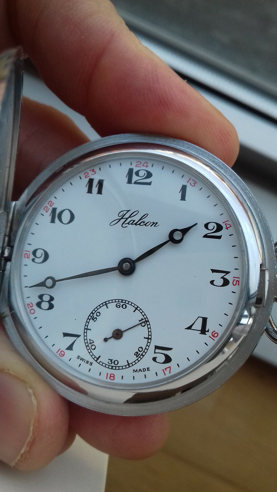 Imagen 9 - Halcon PELN SUBSECONDS POCKET WATCH UT 498 HAND-WINDING VINTAGE COLLECTION NOS 