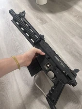 Paintball Guns Tippmann Alpha Black and Project Salvo, pods, CO2, masks, hoppers