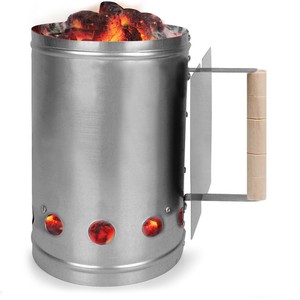 Kohlestarter Anzündkamin Schnellanzünder Grillstarter Shisha Kamin