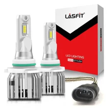 Lasfit 9006 LED Headlight Bulb Low Beam Conversion Kit Super Bright White 6000K