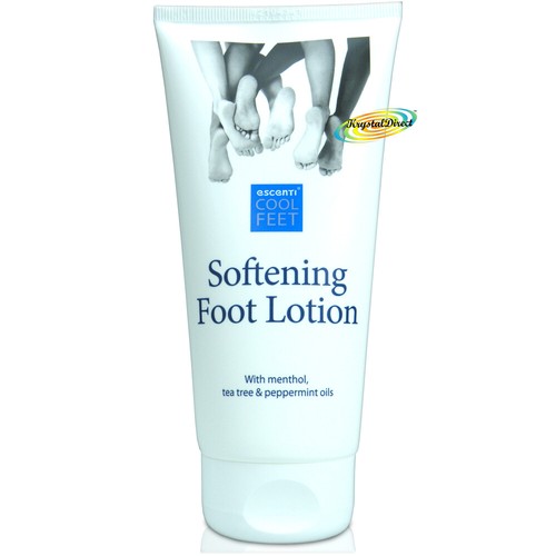Escenti Cool Feet Softening Foot Lotion Smooth Refresh Pedicure Cream