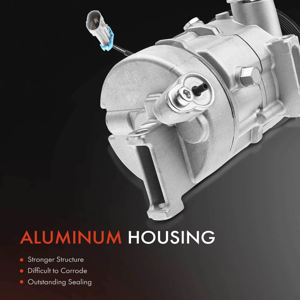 Compresor de CA con embrague para Saturn L100 L200 L300 LS1 LS2 LW1 LW2 LW200 LW300 Foto 4 de 4